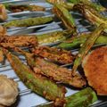 まーく71's cooksnap of when they made オクラのガーリック醤油唐揚げ.