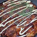マダム・ズボラーヌ's cooksnap of when they made 簡単！☆ベーコンとチーズのお好み焼き☆.