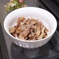 からあげパーティー's cooksnap of when they made ごま香る♪牛蒡と豚肉・舞茸の簡単炒め煮♡.