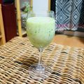料理男子部🍻's cooksnap of when they made 小松菜☆キウイ☆バナナの健康スムージー.