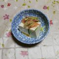 くネコまろす's cooksnap of when they made みょうがときゅうりの冷奴♡.