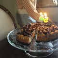 miyu chan's cooksnap of when they made ☆簡単☆ココアクッキーバナナチーズケーキ.