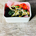 さくらん餅's cooksnap of when they made ほうれん草ともやしの和え物♪.
