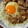 ☆さぶ☆☆'s cooksnap of when they made ＊簡単！豚の照りたま丼＊ 〜甘辛味〜.