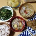 よちりん's cooksnap of when they made 　豚（こま）汁！.