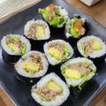 eikogre's cooksnap of when they made みんな大好き♪　マヨそぼろ海苔巻き.