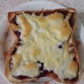 クック510UC9☆'s cooksnap of when they made あんことチーズのトースト.