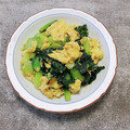 コムギ大好き's cooksnap of when they made 簡単に【ターサイと卵のオイスター炒め】.