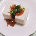 ﾁｲﾁｬﾝﾏﾏ's cooksnap of when they made なめたけ冷奴♪温でも.