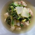 ピーナッツ子♪'s cooksnap of when they made 野菜たっぷりすまし汁☆鶏団子バージョン.