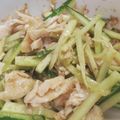 ぱにぱる's cooksnap of when they made サラダチキンときゅうりの中華和え.