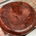 ライ君ママ's cooksnap of when they made 材料２つ♡炊飯器でチョコケーキ♪簡単♡.