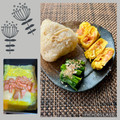 ちゃかぴまま's cooksnap of when they made スライスチーズと鮭フレークの卵焼き.