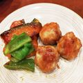 とむ01's cooksnap of when they made 節約♡豚こまボールの照り焼き.
