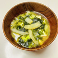 azbjbn's cooksnap of when they made 簡単☆豆腐とわかめの味噌汁.