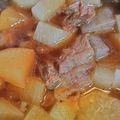 パロスバーデス's cooksnap of when they made ストウブで作るトロトロ牛すじ肉大根.