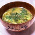 わたさな2016's cooksnap of when they made 美味しくなった春菊の味噌汁.