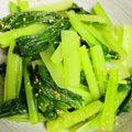 kichijoji's cooksnap of when they made 簡単小松菜のナムル.