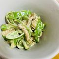 ＊＊めろん＊＊'s cooksnap of when they made ピーマンとしめじのオイマヨ炒め！.