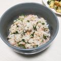 あゃぶぅ's cooksnap of when they made 鮭と大葉の混ぜご飯.