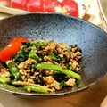 お料理ニャロメ's cooksnap of when they made サッと出来る♪豚挽き肉とねぎのカレー炒め.