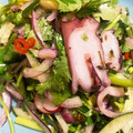ビハダ's cooksnap of when they made 魚介類のマリネ　タコのセビーチェ.