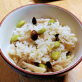 オリーブミルク's cooksnap of when they made ☆しらす枝豆しめじの炊き込みご飯☆.