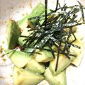 黒豆丸's cooksnap of when they made アボカドわさび醤油和え★.