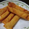 きのっぴぃ２号's cooksnap of when they made 簡単！早い！ワンタンの皮でチーズ揚げ.