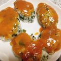 安定のたまちゃん's cooksnap of when they made 【使いきり】アルファ米の味噌たんぽ.