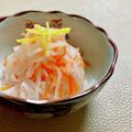 いなばっくす☆'s cooksnap of when they made ゆず香る紅白なます.