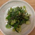 ゆりパーク's cooksnap of when they made ネギの葉の辛味が美味しいニンニク炒め.