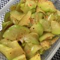 lunchat's cooksnap of when they made ハヤトウリでおつまみ＊ザーサイ風。.