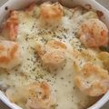 ミロにゃん's cooksnap of when they made リメイク！残り物のポテサラで簡単グラタン.