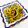 あっこ姉's cooksnap of when they made 大根葉と豚肉のさっぱり炒め.