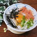クックHG9V8Y☆'s cooksnap of when they made 卵かけご飯に明太子♡.