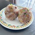 ♪Key♪'s cooksnap of when they made ミョウガいっぱい！ たぬきおにぎり.
