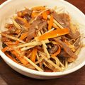 ころとまと's cooksnap of when they made 副菜☆味しみしみこんにゃくのきんぴら牛蒡.