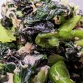 クックLY5XSG☆'s cooksnap of when they made のらぼう菜（小松菜でも）と海苔ツナナムル.