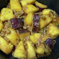 エレファントlove's cooksnap of when they made サツマイモと豚挽き肉の炒め煮.