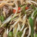 きゃろぽて's cooksnap of when they made モヤシ・じゃが芋・ピーマンの細切り炒め♪.