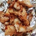 ブランシュkuu's cooksnap of when they made 鶏皮のカリカリ焼き.