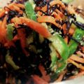 パンダ☆料理ヘター's cooksnap of when they made ひじき胡瓜人参の胡麻和え!!!.