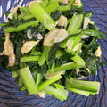 クック7H3DVI☆'s cooksnap of when they made 簡単☆美味！小松菜とホウレン草の青菜炒め.
