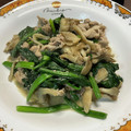 半熟王子's cooksnap of when they made ほうれん草と豚肉のごま味噌炒め.