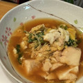 ほのぼのいっこ's cooksnap of when they made 5分で！水菜と豆腐の卵とじ。.
