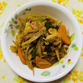 チェックのミニくま's cooksnap of when they made ♡鶏肉と牛蒡の煮物.