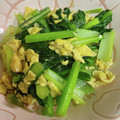 クリちゃん0309's cooksnap of when they made 簡単！卵と小松菜の中華炒め.