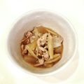 クックEBXFTK☆'s cooksnap of when they made 大根と豚肉の煮物.