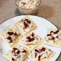 あい♪らんど's cooksnap of when they made 干し柿とクリームチーズのクラッカーのせ.